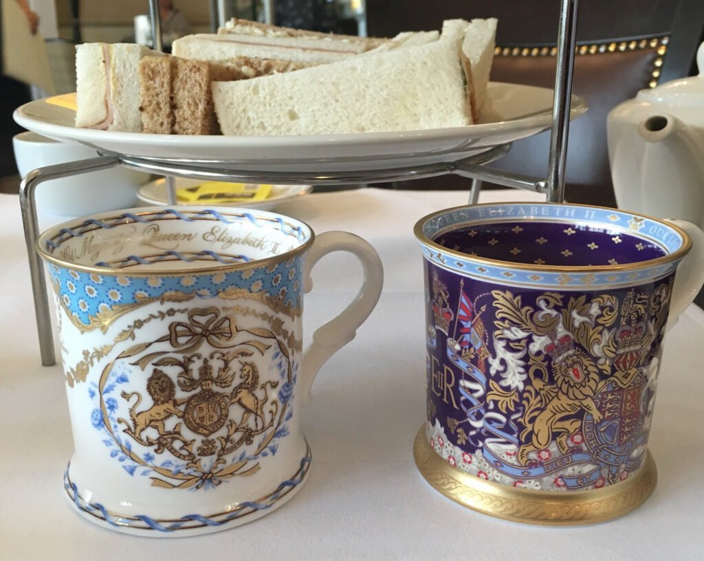 Tea cups from London. 