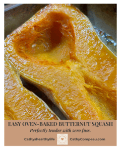 Easy Oven-Baked Butternut Squash