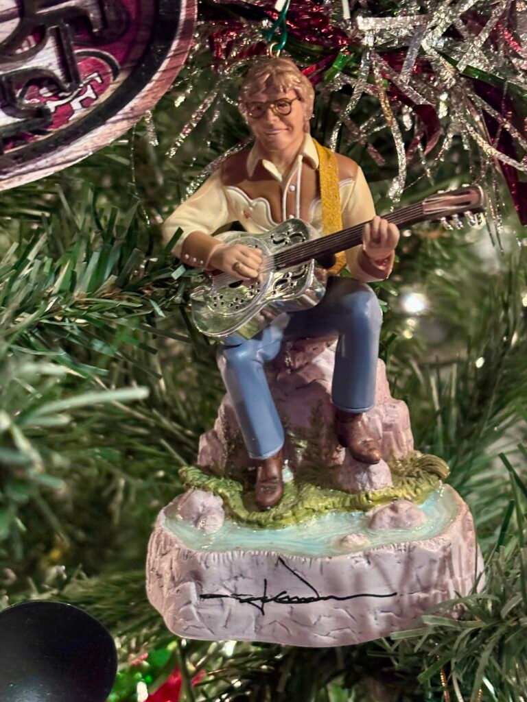 John Denver musical ornament
