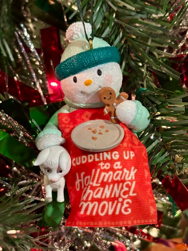 Snowman ornament I would rather be watching Hallmark movies.
