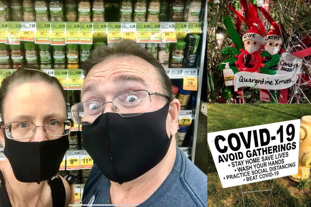 Covid-19 masking during the holidays. 