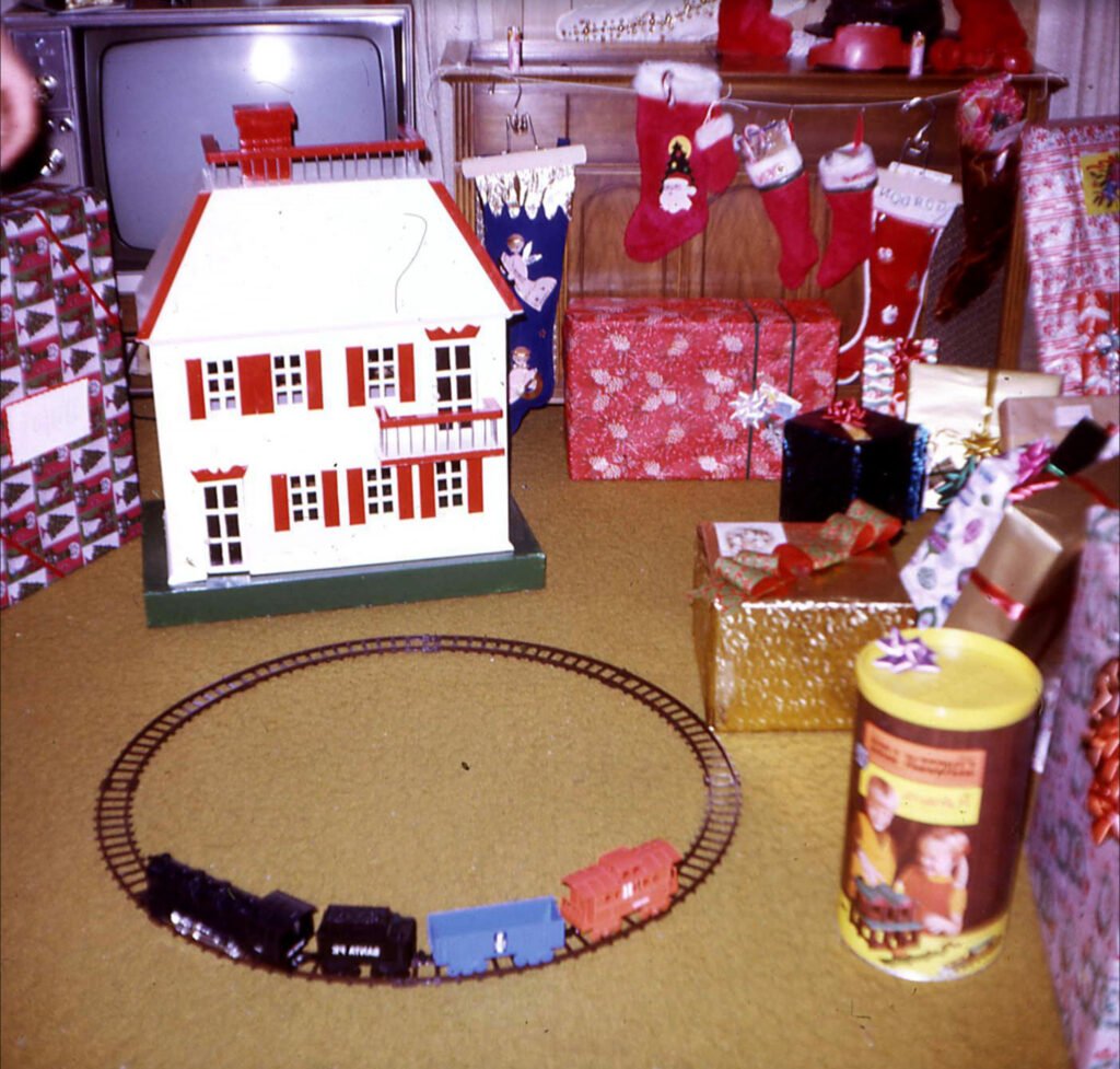 Christmas morning in the early 1970’s