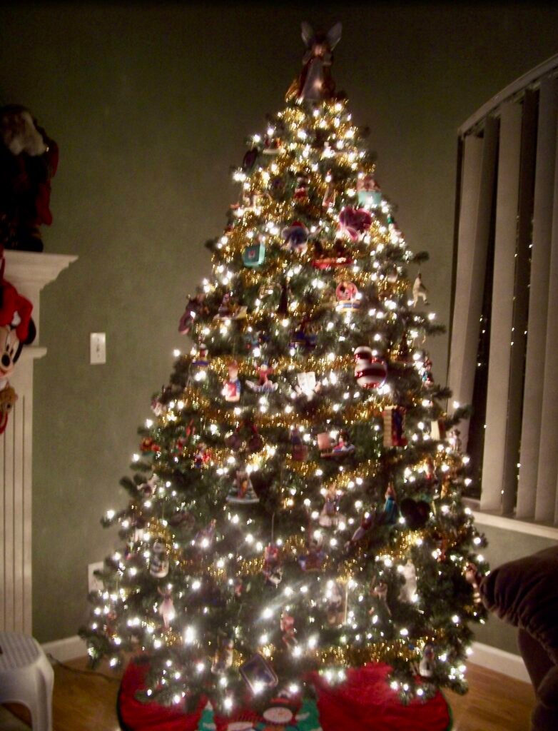 Christmas tree in 2005