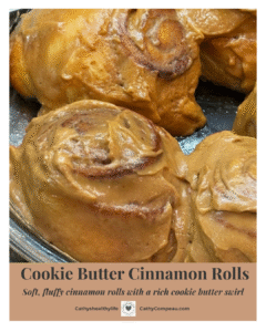 Cookie Butter Cinnamon Rolls