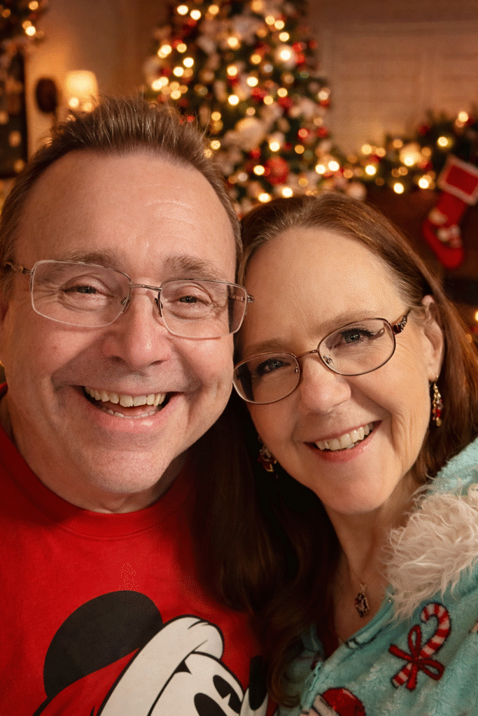 Happy midlife couple