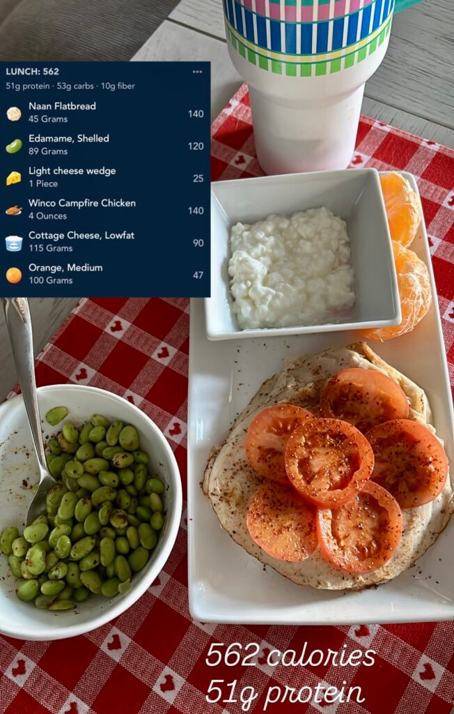 High protein meal while in a calorie deficit cut. 