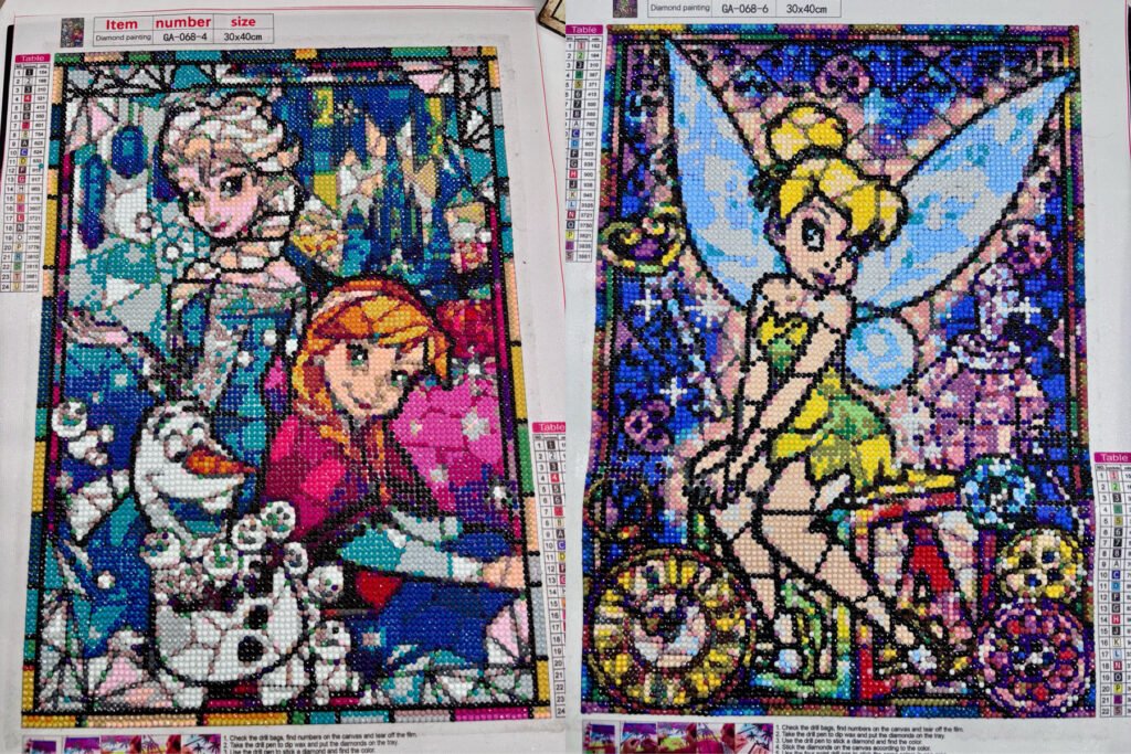 Disney Diamond Art projects 